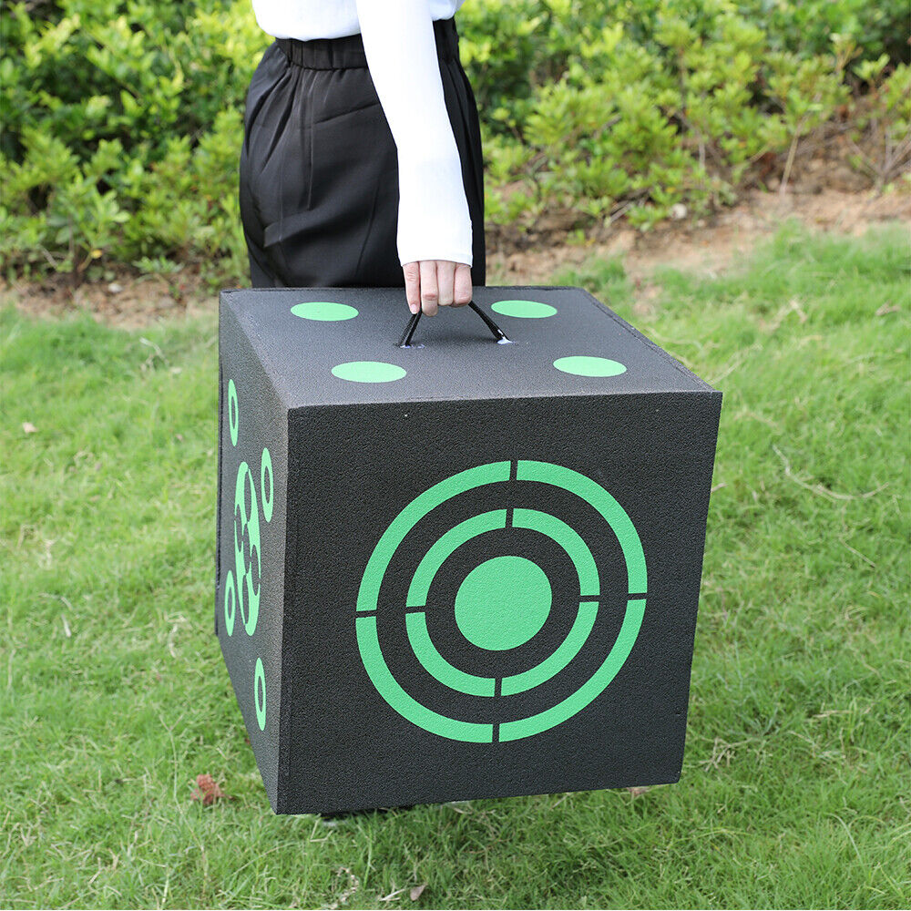 Archery 3D Targets Cube Foam 6 Side 40cm Bow Arrow Shooting Practice Broadhead